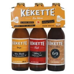 Pack de Bières Kekette 3*33 cl