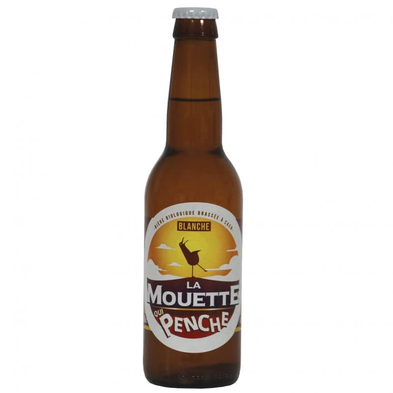 Bière blanche la mouette qui penche 33 cl