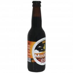 Bière brune la mouette qui rale  33 cl