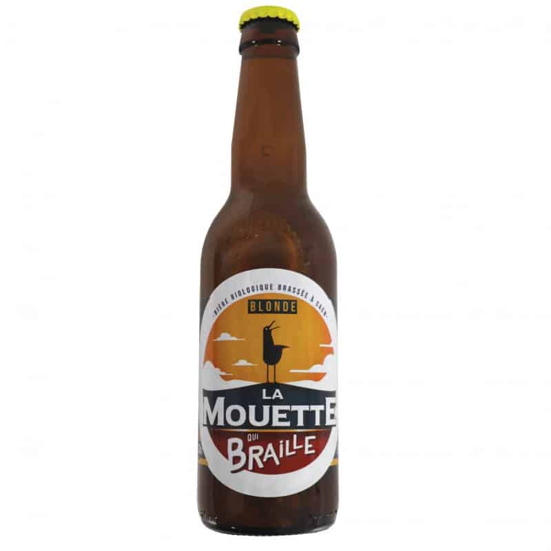 Bière blonde la mouette qui braille 33 cl