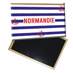 Magnet Visuel Mariniere et inscription Normandie